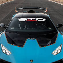 STO Windshield Racing Vinyl Decal Sticker Graphics for Lamborghini STO
 3