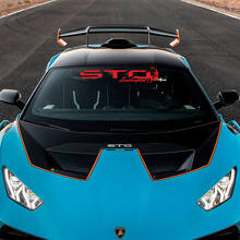 STO Logo Windscreen Vinyl Decal Sticker Graphics for Lamborghini STO 3