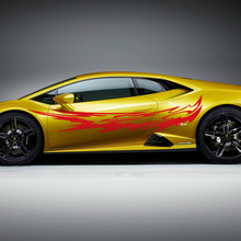Side Graphics Racing Vinyl Decal Sticker Graphics for Lamborghini Huracan Evo
 3
