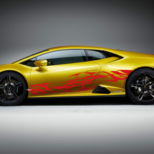 Side Graphics Tribal Racing Vinyl Decal Sticker Graphics for Lamborghini Huracan Evo 2
 3