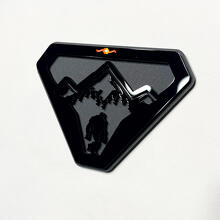 Mountains Sasquatch Bigfoot Yeti Fender Badges Tailgate Emblem 3D Badge 2
 4