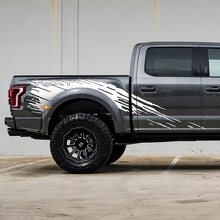 Custom Text Side Bedside Splash Graphics Vinyl Decal Sticker for Musclecar truck power truck_2