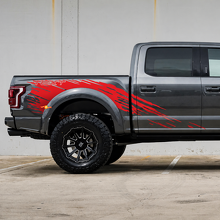 Custom Text Side Bedside Splash Graphics Vinyl Decal Sticker for Musclecar truck power truck_3