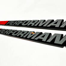 Custom Text PERFORMANCE Bonnet Badge Emblem 3D Badge for Dodge Ram 1500 Truck 5.7L V8 Hemi 4