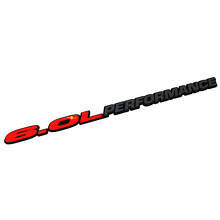 6.0 Kinerja Lambang Kap Mesin 3D untuk Truk Dodge Ram Powerstroke 6.0L
 2