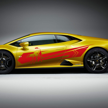 Side Stripes Graphics Racing Vinyl Decal Sticker Graphics for Lamborghini Huracan Evo
 3