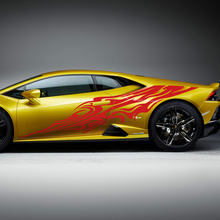 Side Tribal Stripes Graphics Racing Vinyl Decal Sticker Graphics for Lamborghini Huracan Evo
 3