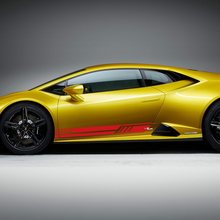 Side Rocker Panel Stripes Graphics Racing Vinyl Decal Sticker Graphics for Lamborghini Huracan Evo
 3