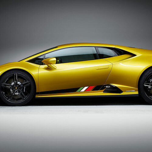Side Italy flag Stripes Graphics Racing Vinyl Decal Sticker Graphics for Lamborghini Huracan Evo
 1