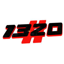 1320 HEMI Hash Fender Emblem 3D Badge
 4