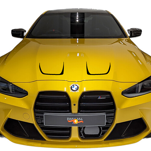 Hood Vent vinyl decal sticker style for BMW M4 M3 G80 G82 G83
 1