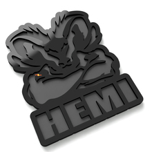 Hemi Ram Muscle Fender Emblem 3D Badge
 2