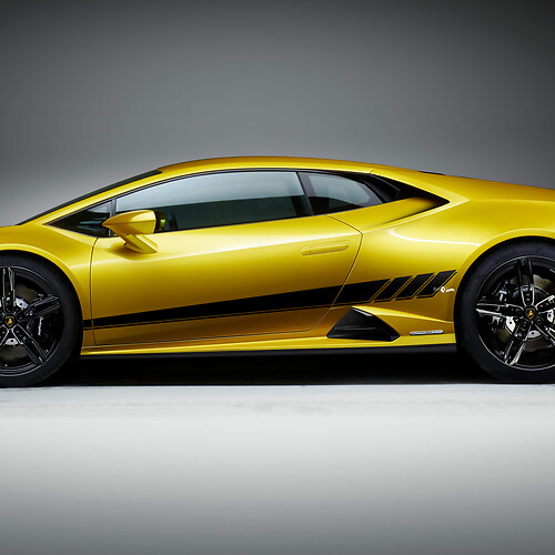 Side Stripes Graphics Racing Vinyl Decal Sticker Graphics for Lamborghini Huracan Evo 3
 1