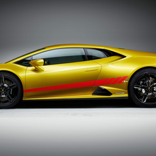 Side Stripes Graphics Racing Vinyl Decal Sticker Graphics for Lamborghini Huracan Evo 3
 3