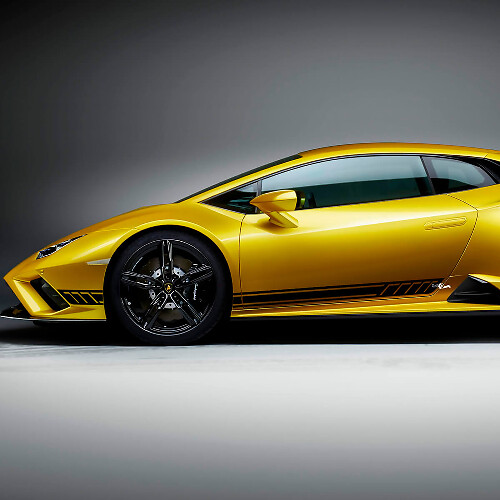 Side Stripes Graphics Racing Vinyl Decal Sticker Graphics for Lamborghini Huracan Evo 3
