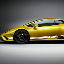 Side Stripes Graphics Racing Vinyl Decal Sticker Graphics for Lamborghini Huracan Evo 3
 2