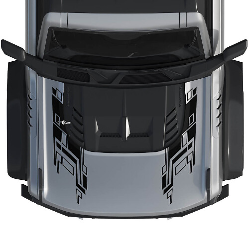 Hood Bronco Raptor Wrap Graphics Decal Sticker for Ford Bronco
