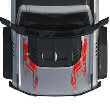 Hood Bronco Raptor Wrap Graphics Decal Sticker for Ford Bronco
 3