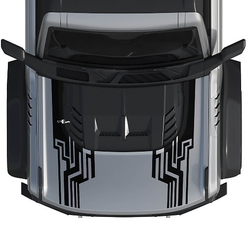 Hood Bronco Raptor Wrap Graphics Decal Sticker for Ford Bronco 2
 1