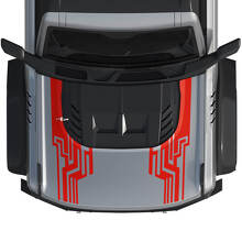 Hood Bronco Raptor Wrap Graphics Decal Sticker for Ford Bronco 2
 3