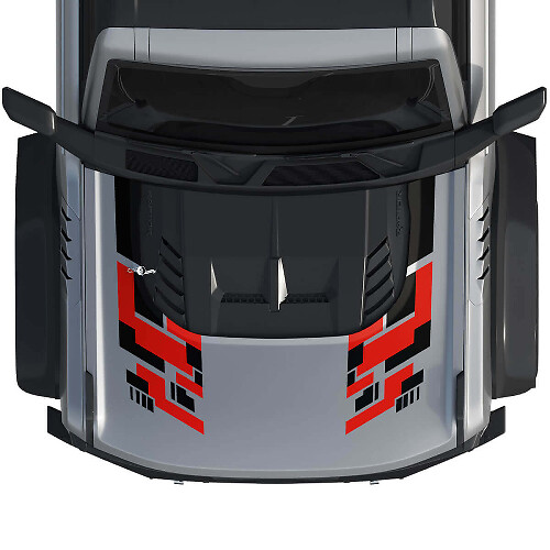 Hood Bronco Raptor Wrap Graphics Decal Sticker for Ford Bronco
