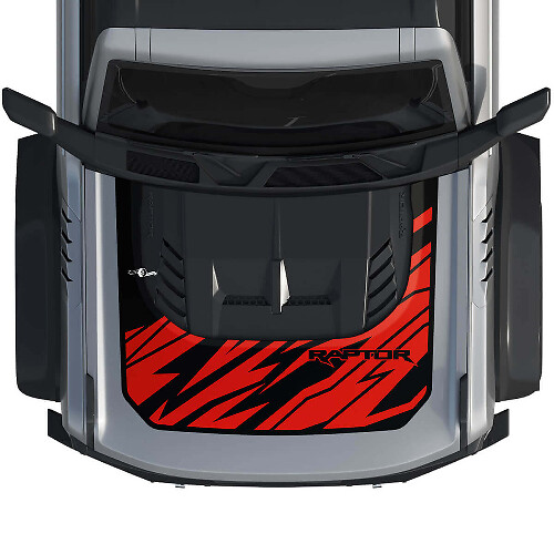 Hood Bronco Raptor Wrap Graphics Decal Sticker for Ford Bronco 2 colours 2
