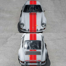 Center Racing Stripe Vinyl Decal Kit for Porsche 911 ST 1970_3