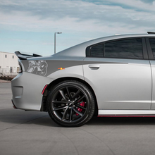 Iron Scat Pack Rear Quarter Side Stripe Vinyl Decal Sticker for Dodge Charger
 2