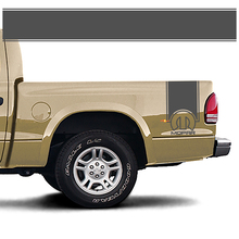 Rear side Band bed cover Decal Sticker Mopar graphics fits to Dodge Dakota
 3