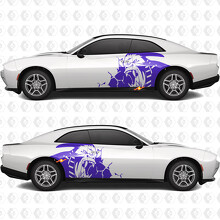 Side Angry Gorilla Kong Side Dodge Challenger or Charger Decals Stickers
 2