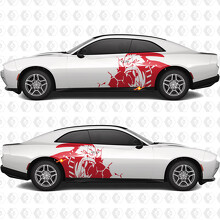 Side Angry Gorilla Kong Side Dodge Challenger or Charger Decals Stickers
 3