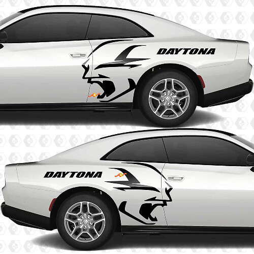 Banshee Daytona Vinyl Decals Stickers Graphic for Dodge Charger Daytona

