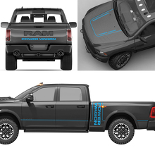 Full Kit Power Wagon Graphic Side Sticker Decal stripes for Dodge Ram 1500
 3