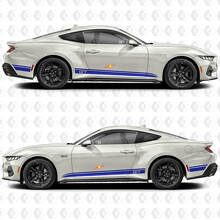 Shelby Side Rocker Panel Doors Stripe Racing Decals Stickers for Ford Mustang
 3