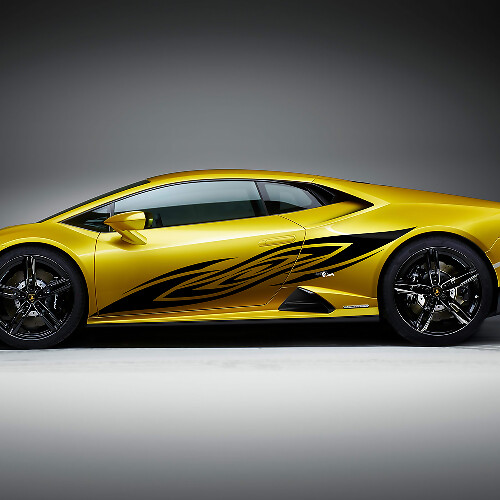 Side Racing Graphics Vinyl Decal Sticker Graphics for Lamborghini Huracan Evo
 1