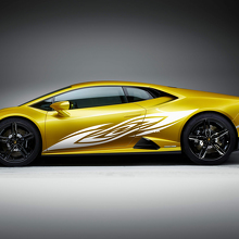 Side Racing Graphics Vinyl Decal Sticker Graphics for Lamborghini Huracan Evo
 2