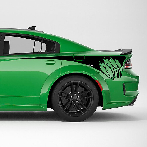 Scratch claws Rear Quarter Side Stripe Vinyl Decal Sticker for Dodge Charger
