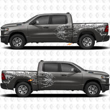 Spider and Splash Side Vinyl Decal Kit for Dodge Ram 1500_2
