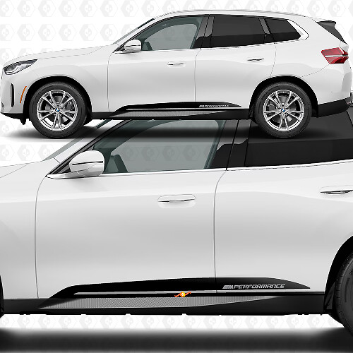 Side Door Stripes M Performance Decal Kit for BMW X3 G45 1