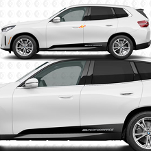 Côté Porte Bas de Caisson Bandes Kit Autocollant M Performance pour BMW X3 G45 2