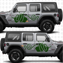 Trail Pass Map Kompass Side Doors Streifen Vinyl Aufkleber Sticker passend für Jeep Wrangler 3