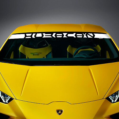 Bumper Strip Vinyl Decal Sticker Graphics for Lamborghini Huracan Evo