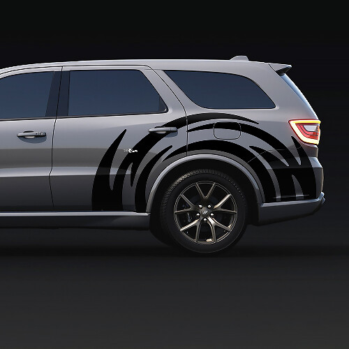 Side Rear Arc Tribal Graphics Decal vinyl stickers for Dodge Durango