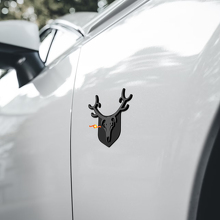 Skull Deer Fender Badges Tailgate Emblem 3D Badge 2