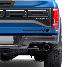VelociRaptor V8 Portières Latérales Hayon autocollant pour Ford F150 4