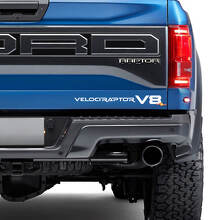 VelociRaptor V8 Portières Latérales Hayon autocollant pour Ford F150 5