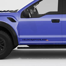 VelociRaptor V8 400 Porte Latérales Hayon Autocollant de caisse pour Ford f150 2