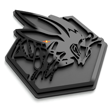 Honeycomb Bee Guardsmen Tailgate Emblem 3D Badge 5