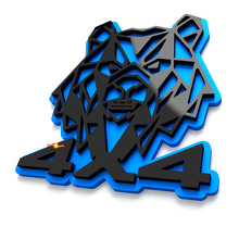 Beer 4x4 Guardabarros Insignias Emblema de Portón Insignia 3D 5