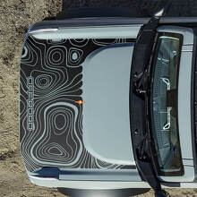 Calcos Topográficos de Capó para Todo Terreno para Ford Bronco 2 2